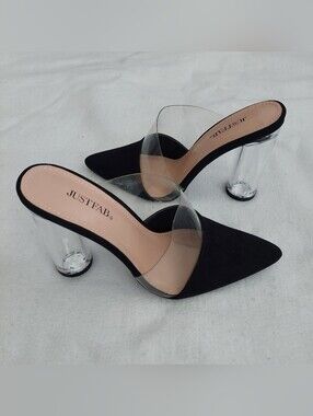 JustFab Naomi Mule Heels NWOT